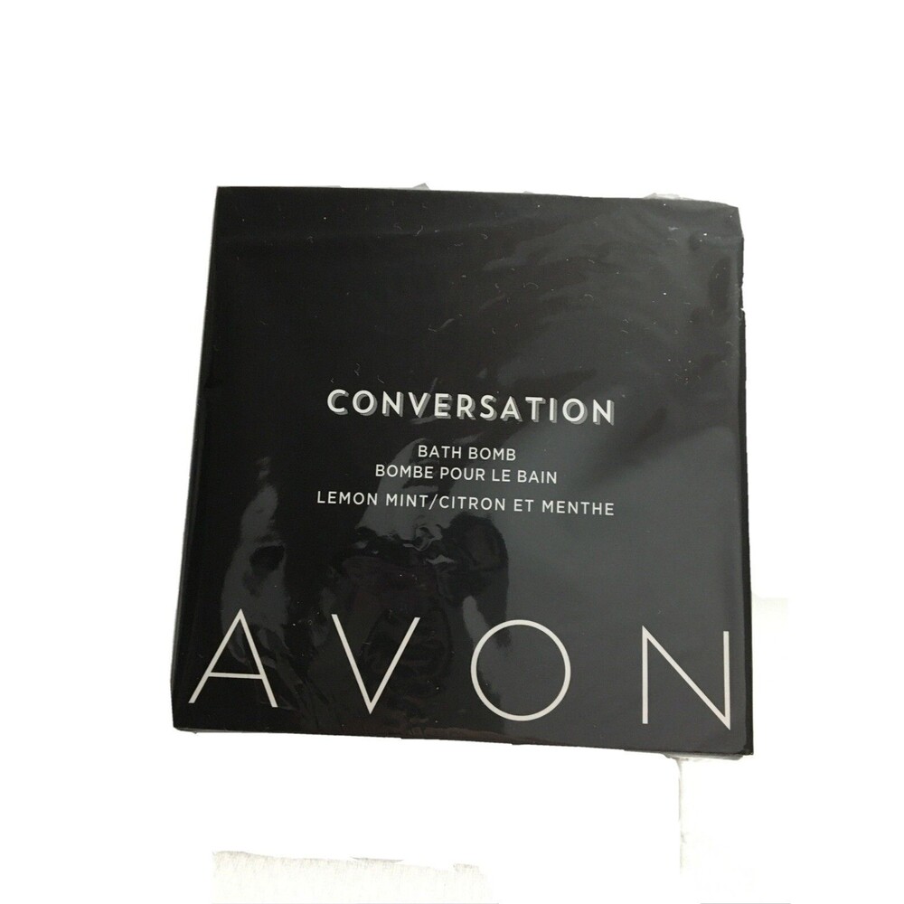 Avon Coversation Bath Bomb Lemon Mint . Two Pack